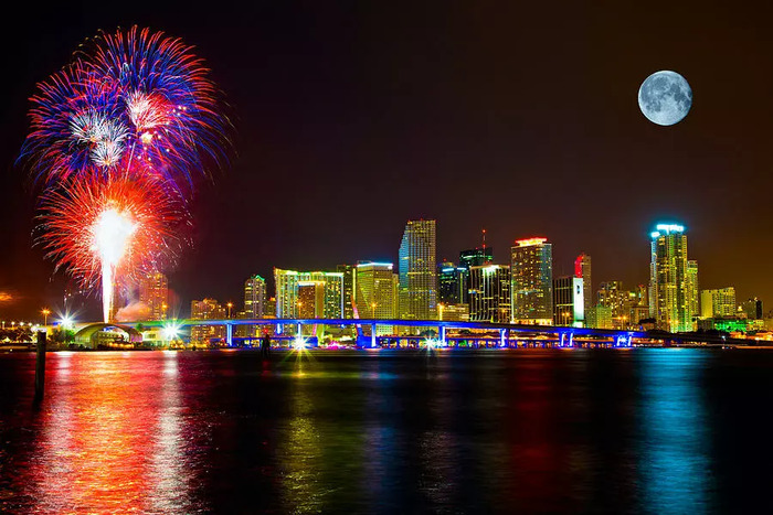 Địa điểm đón năm mới ở Mỹ - Miami - Florida