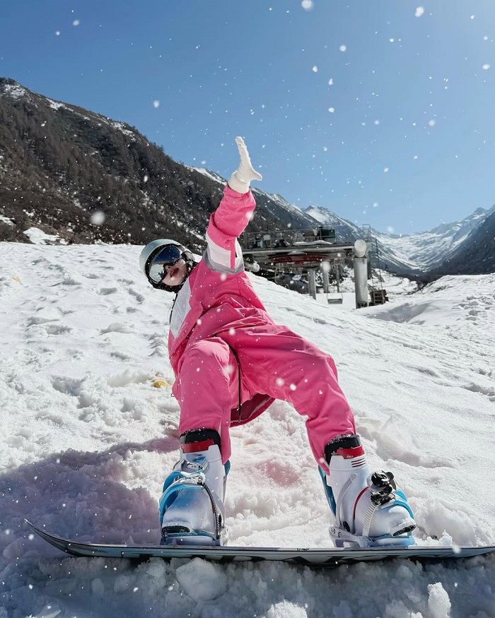 Zhegu Mountain là khu trượt tuyết nổi tiếng châu Á nằm ở Trung Quốc