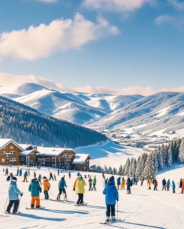Yabuli Ski Resort là khu trượt tuyết nổi tiếng châu Á nằm ở Trung Quốc