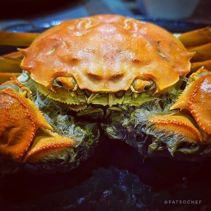 Cua lông hấp là món ăn ngon phải thử ở Thượng Hải rất hấp dẫn vào mùa đông