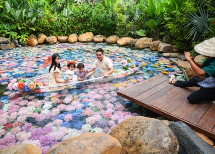 Quán cà phê hoa cẩm tú cầu tại HCM là thiên đường sống ảo giữa lòng Sài Gòn