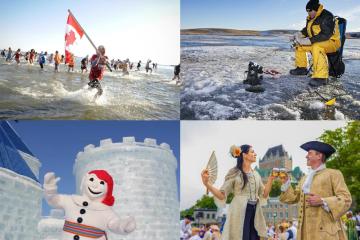 Phong tục đón năm mới ở Canada độc đáo khiến du khách thích thú